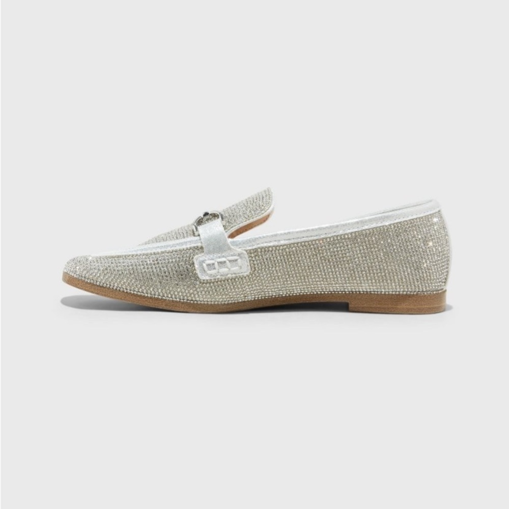 Women's Laurel Rhinestone Loafers - A New
Day Silver new - Picture 2 of 6